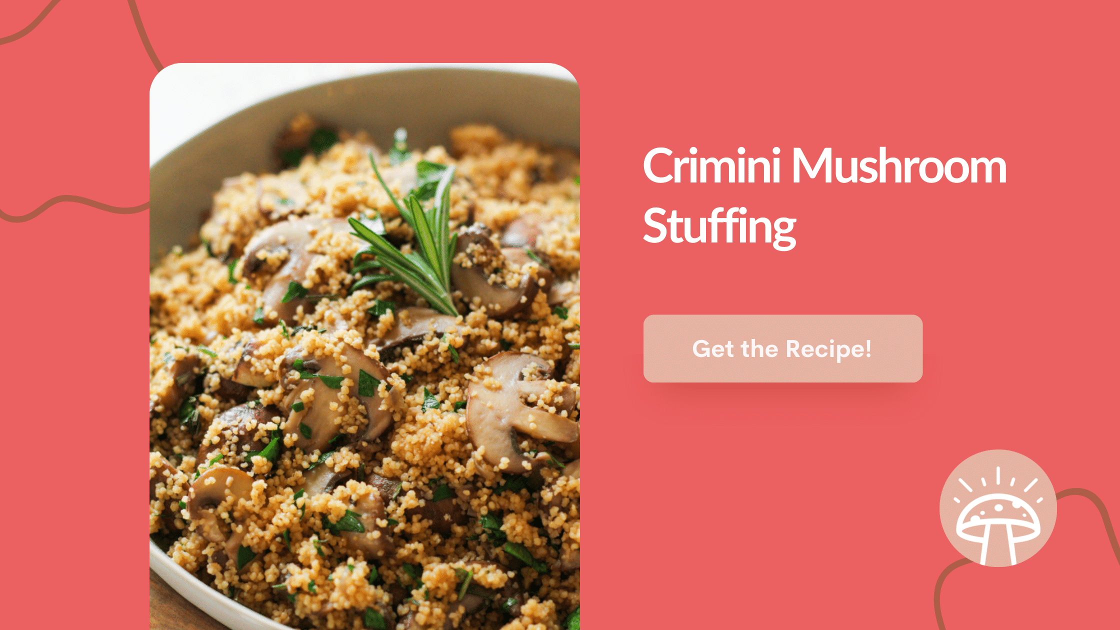 Thanksgiving Mushroom Recipe - Crimini Mushroom Stuffing
