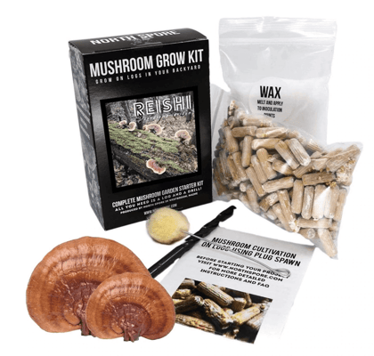 North Spore Reishi Outdoor Mushroom Log Kit
