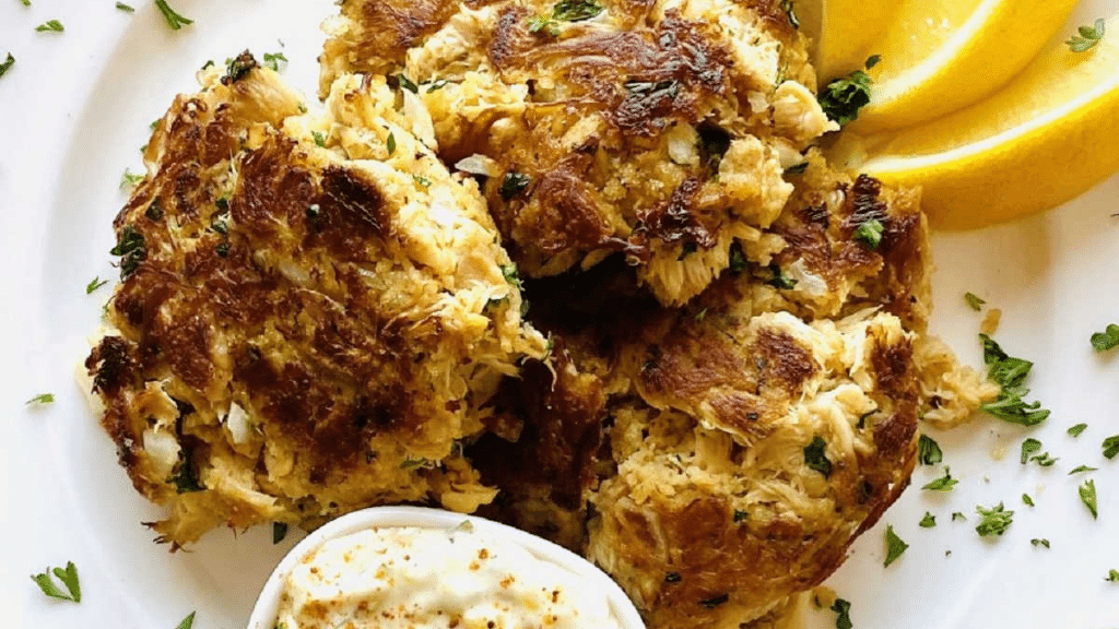 lions mane crab cakes