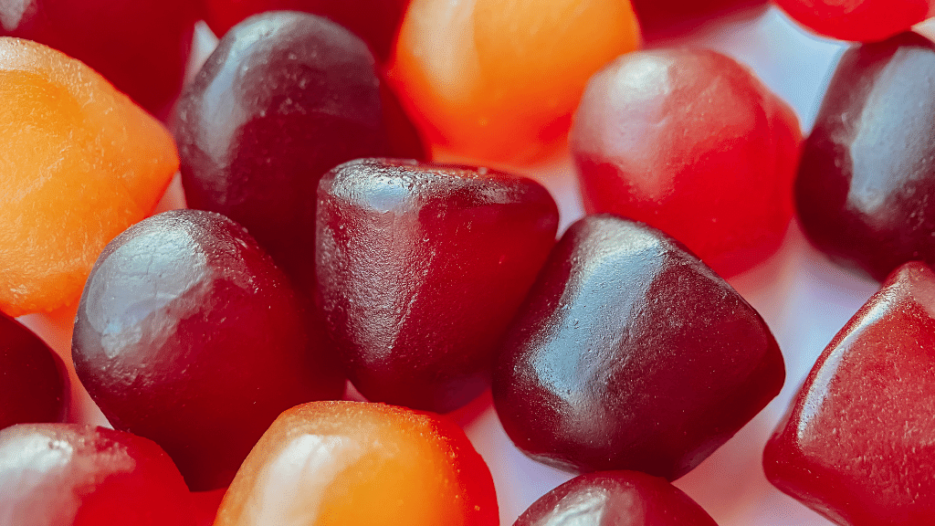 lions mane gummies in berry flavor