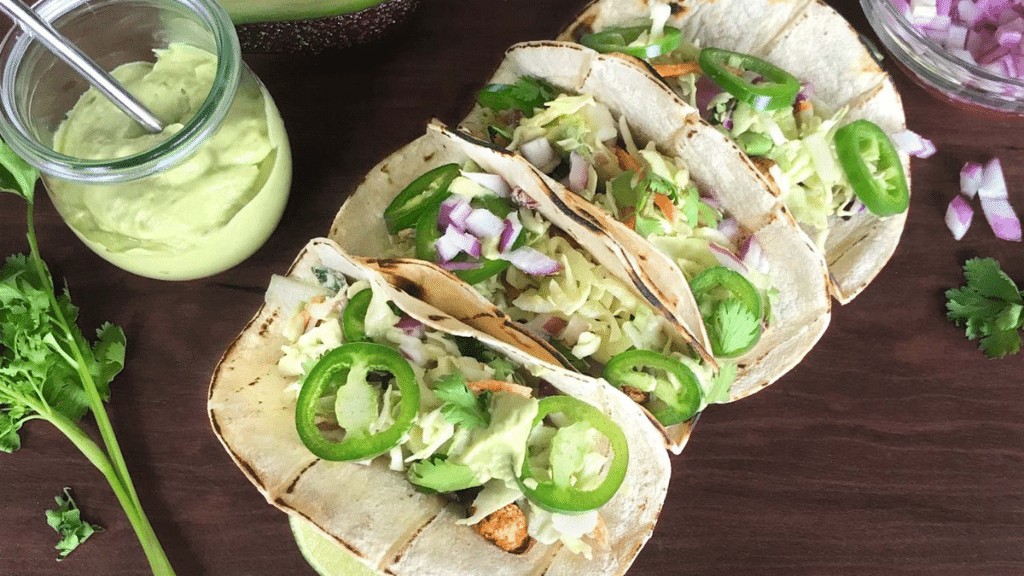 lions mane tacos