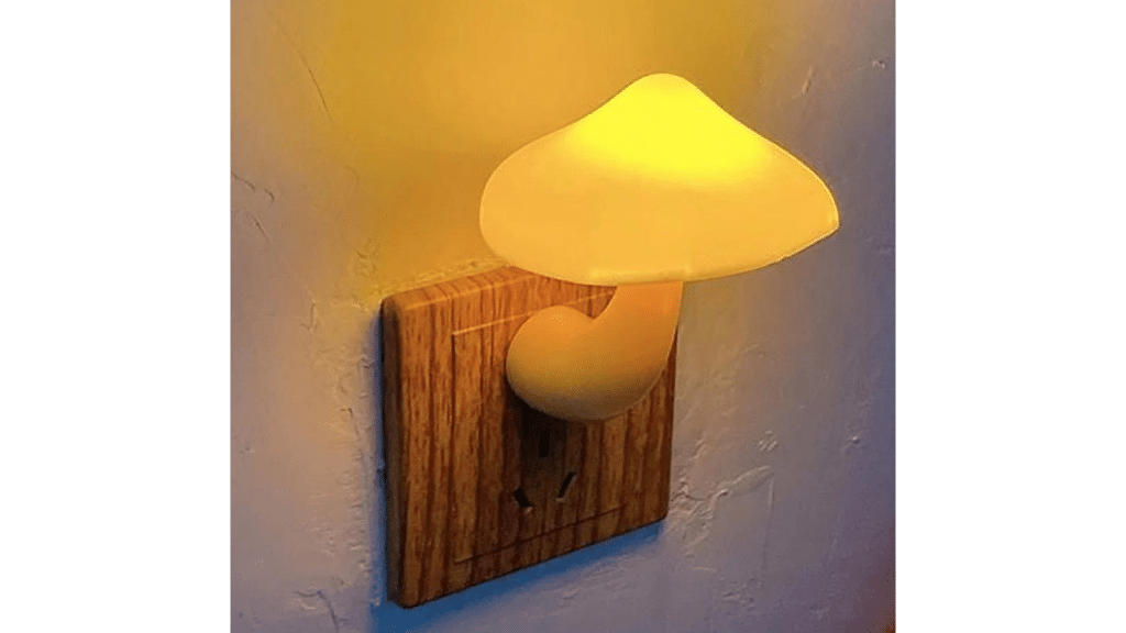mushroom fairy light