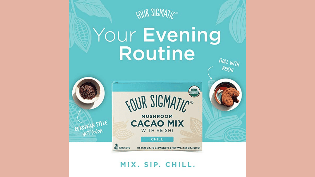 four sigmatic reishi hot chococlate product