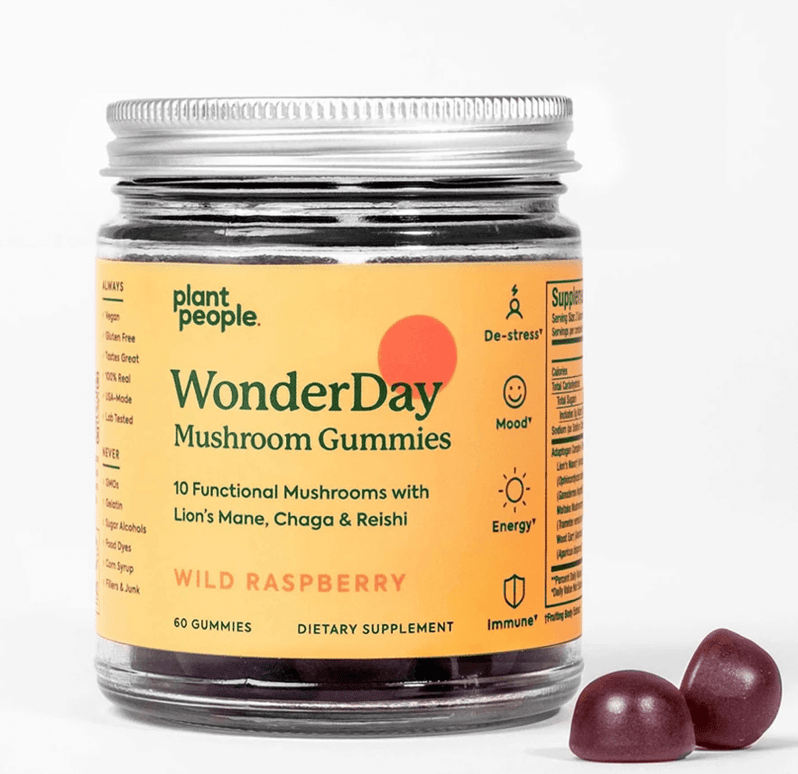 WonderDay gummies wild raspberry