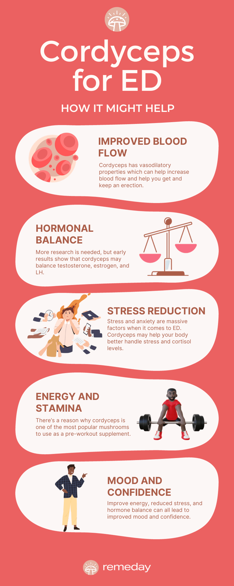 cordyceps for ed infographic