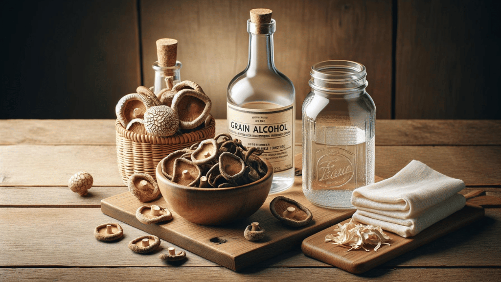 shiitake tincture ingredients